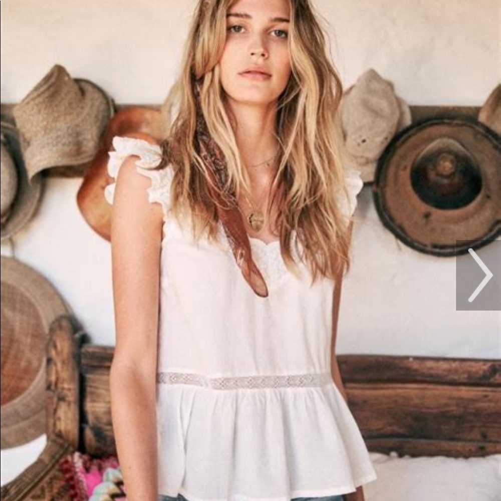 Sezane Irisa White Top